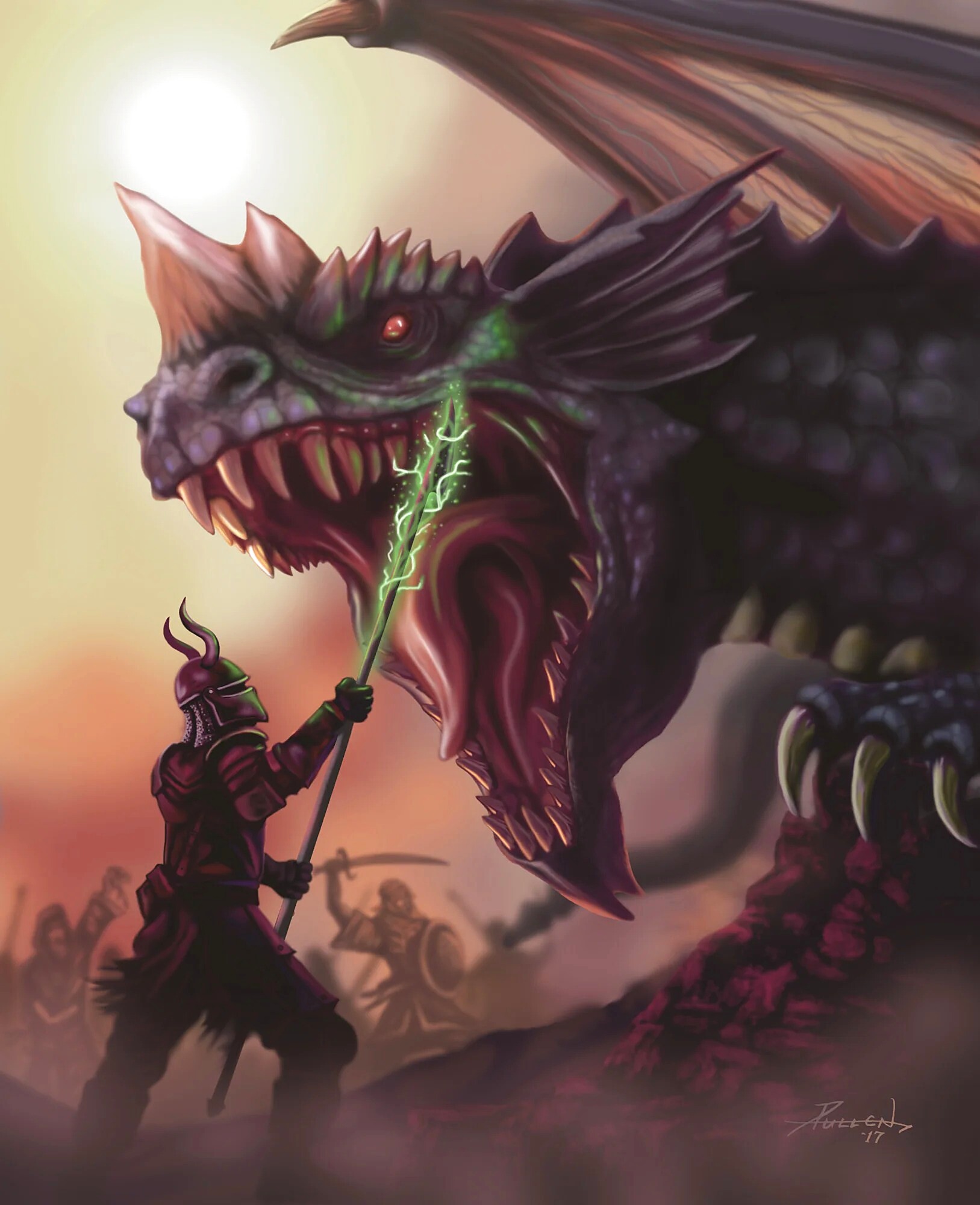 Ancient Blue Dragon
