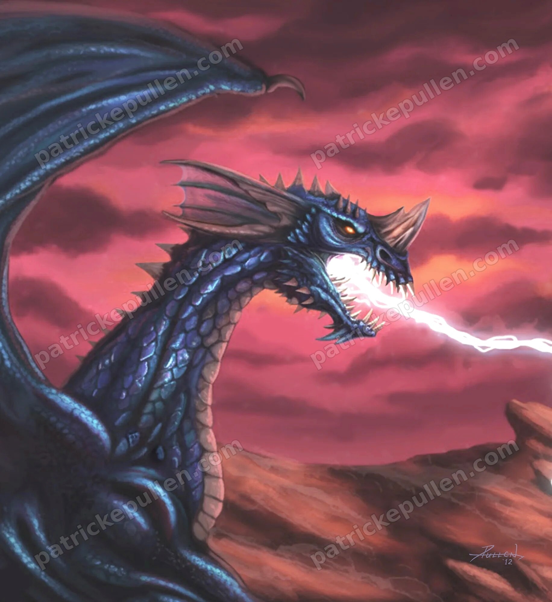 Blue Dragon Lightning Breath