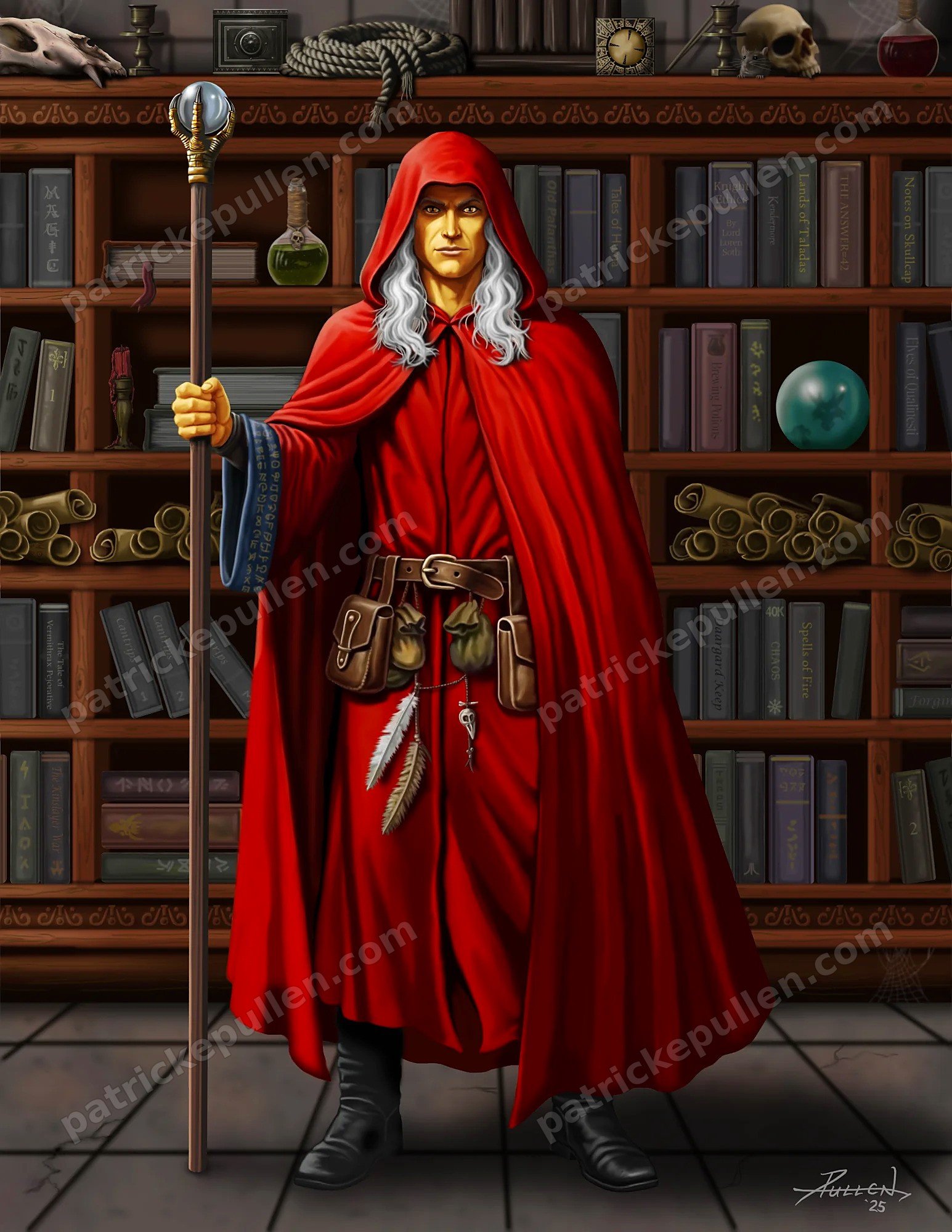 Raistlin in Red (Dragonlance)